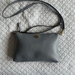 Tory Burch Blue/gray Crossbody Bag